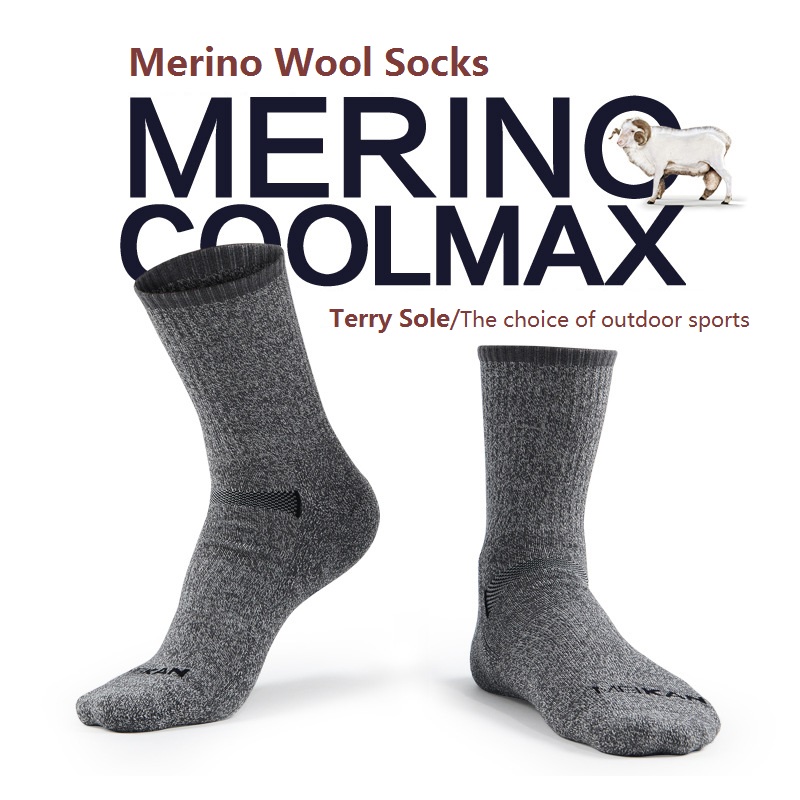 Wool Hiking Sock - MEIKAN Calzini da uomo in lana
