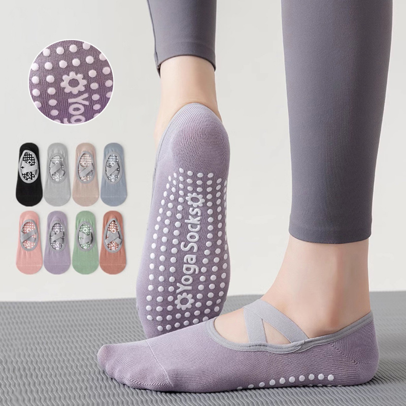 No Show Sock Women - Calzini da yoga con fondo in