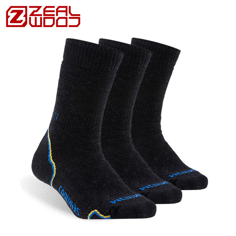 Wool Hiking Sock - ZEALWOOD Escursionismo Trekking Calzini spessi in