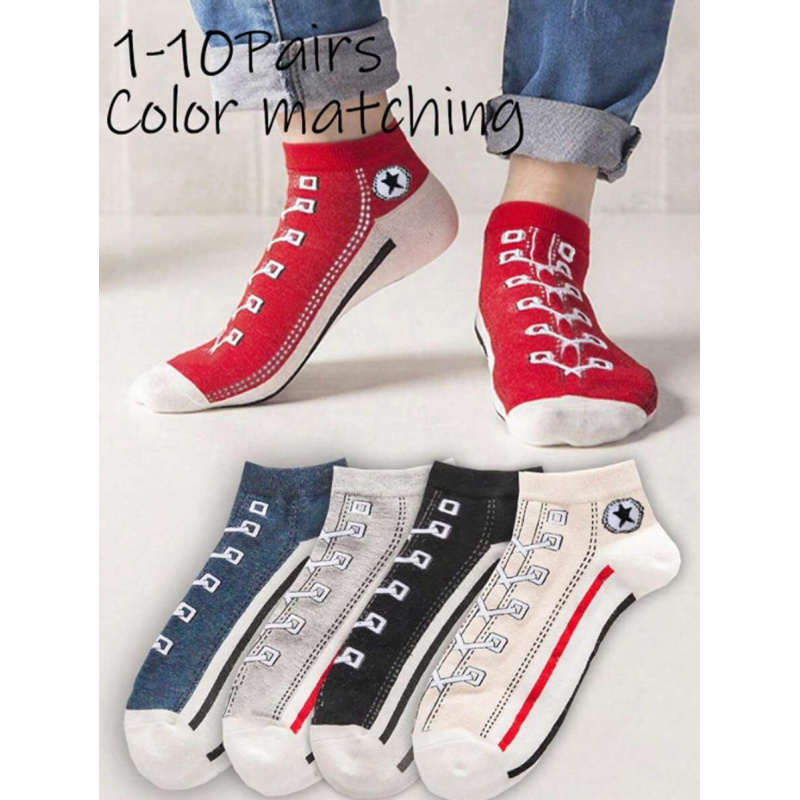 Ankle Sock Low Cut - 5/10 paia di calzini alla caviglia