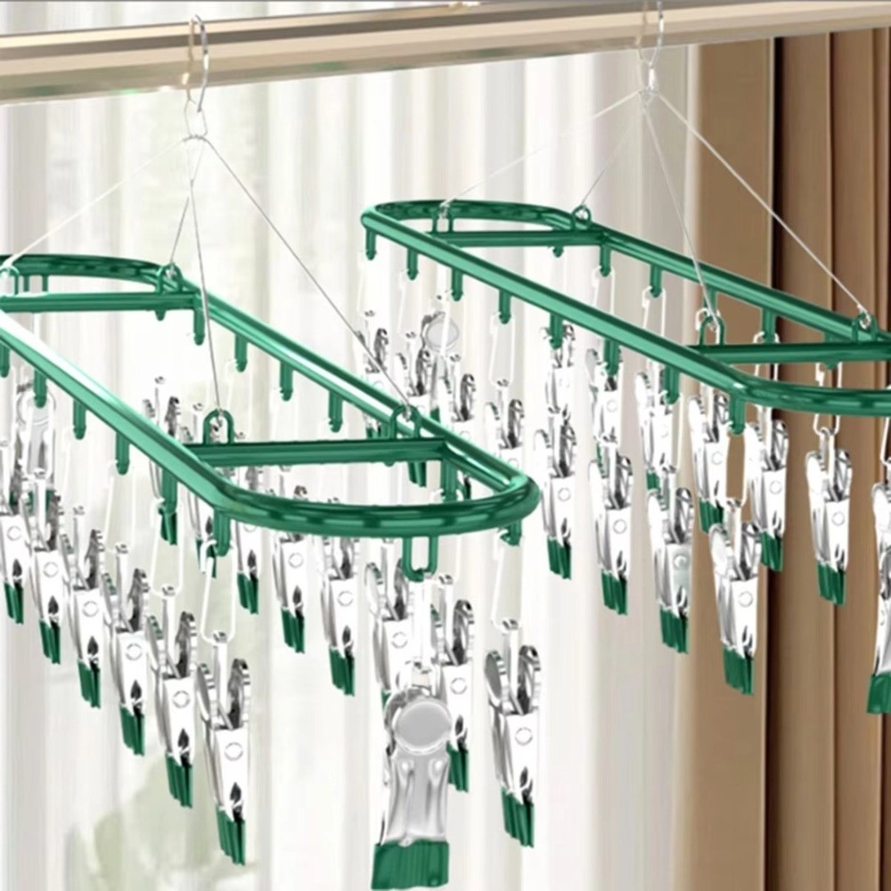 Sock Organizer Tray - Stendibiancheria Domestico Senza Marchio con 20