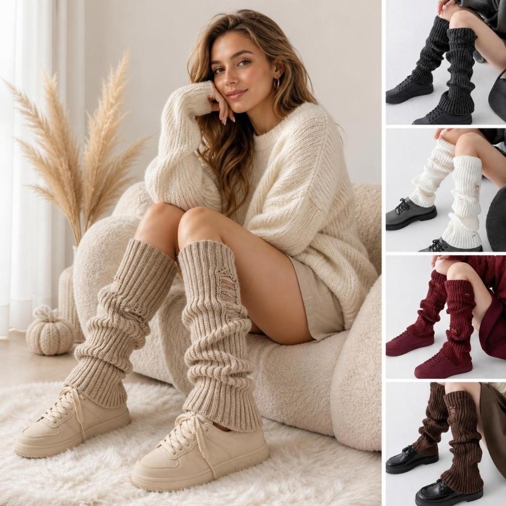Scaldamuscoli in maglia calda, - Boot Sock Slouchy recensione e prezzo