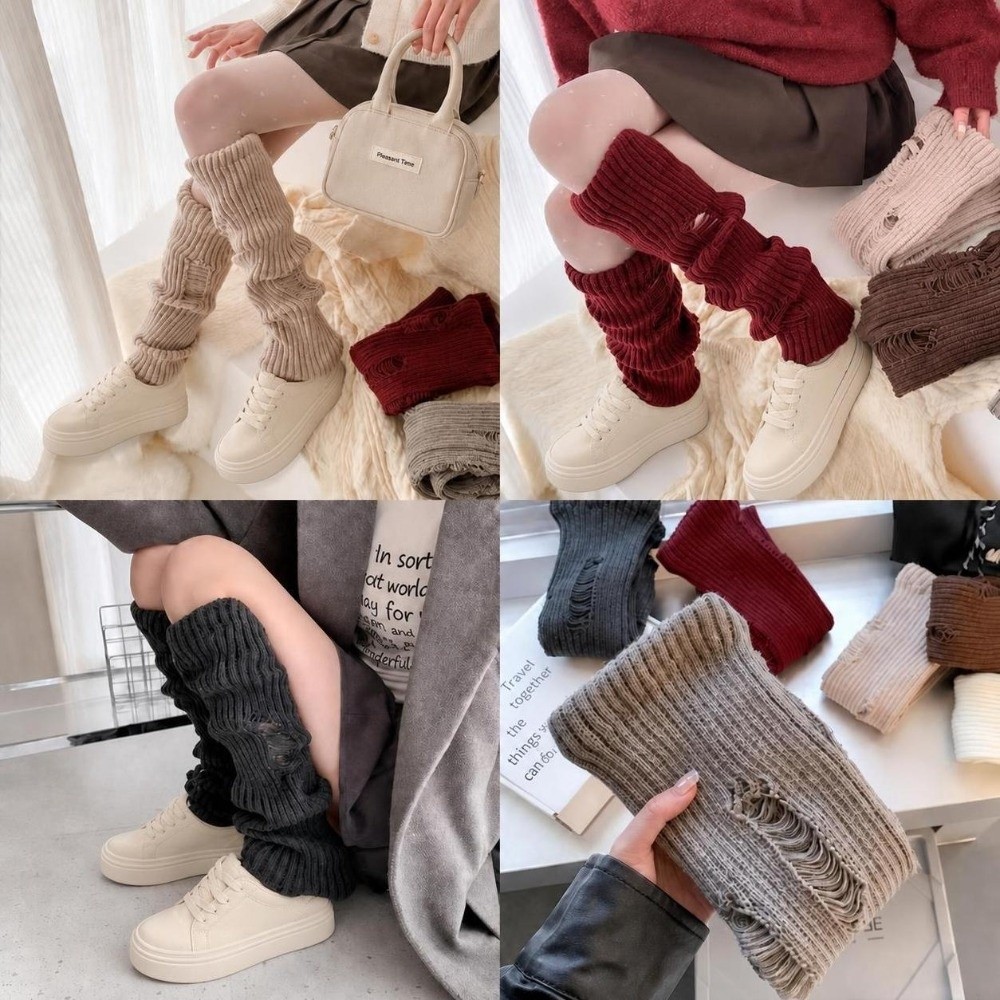 Scaldamuscoli in maglia calda, - Boot Sock Slouchy recensione e prezzo