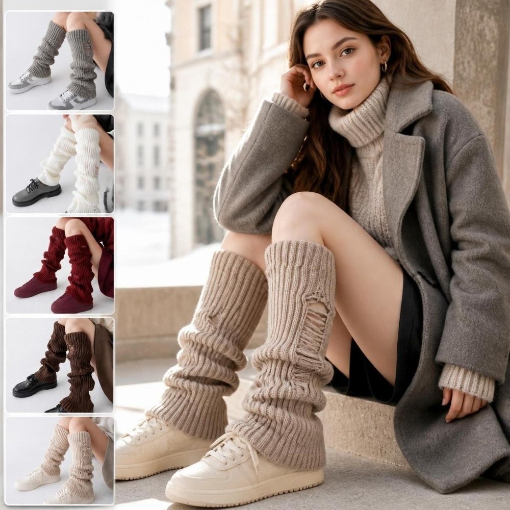 Scaldamuscoli in maglia calda, - Boot Sock Slouchy recensione e prezzo