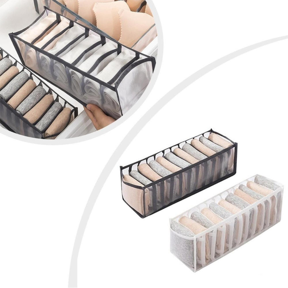 Organizzatore per cassetti a 7 - Sock Organizer Tray recensione e prezzo