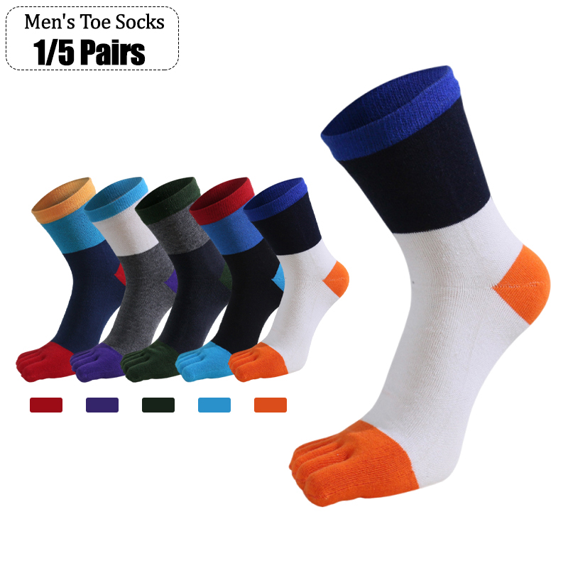 1/5 paia di calzini da uomo a  - Toe Sock Split recensione e prezzo