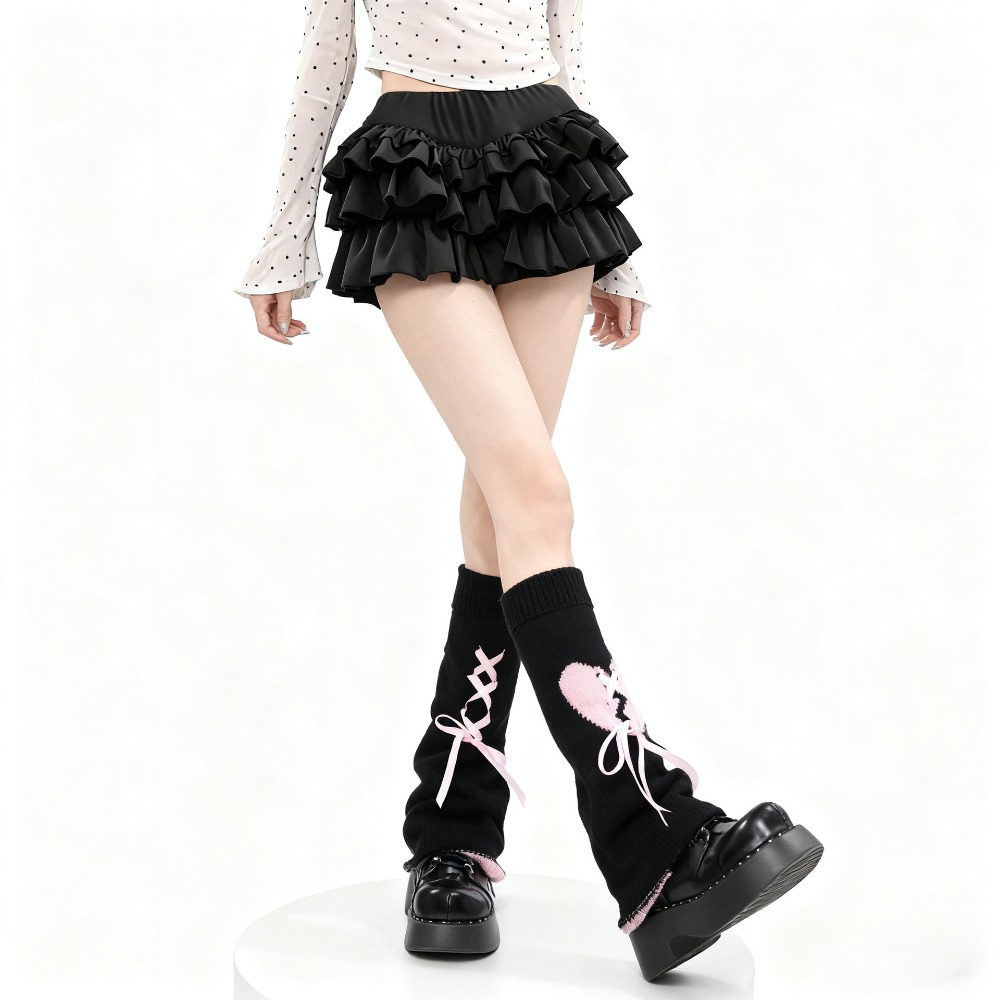 Scaldacaviglie Y2K a Cuore con - Boot Sock Slouchy recensione e prezzo