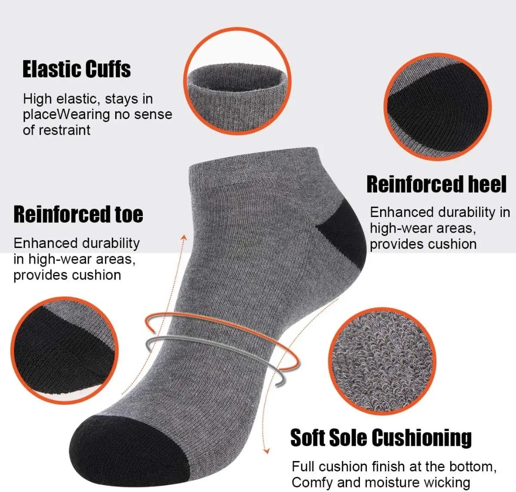 1-10 paia di calzini estivi da - Ankle Sock Low Cut recensione e prezzo