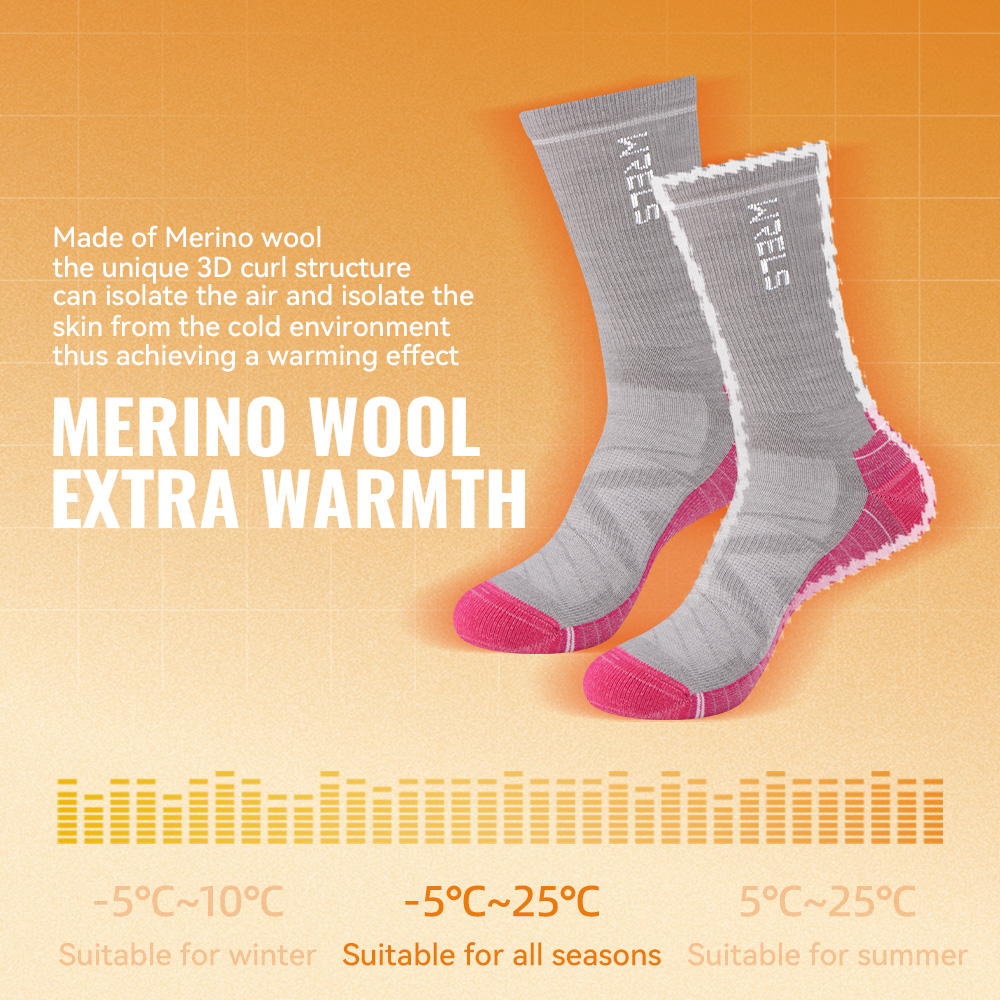 WRELS 1/2/3 Calzini di lana me - Wool Hiking Sock recensione e prezzo